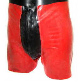 Latex Men Shorts with...