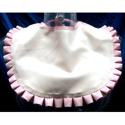 Latex Baby Bib with Frills