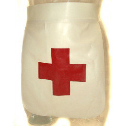 Latex Apron with Cross