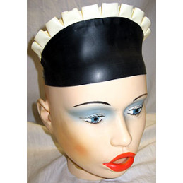 Latex Maid Headband with...