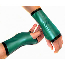 Latex Gauntlets, short