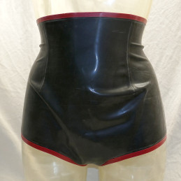 Latex Damen Miederhose -...