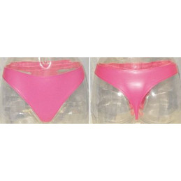 Women Latex String Briefs,...