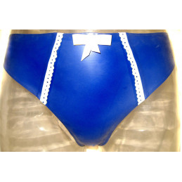 Damen Latex Slip mit...