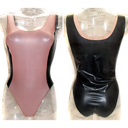 Damen Latex Bicolor Body