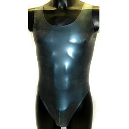 Herren Latex Body, einfarbig