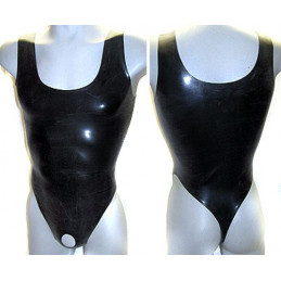 Men Latex Body with Front...