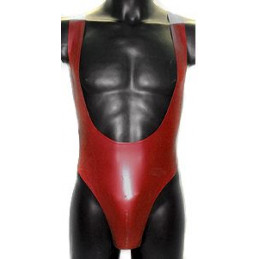 Latex Herren Ringer Body,...