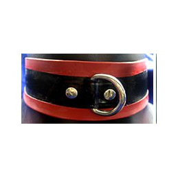 Latex Halsband mit D-Ring