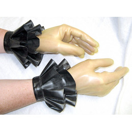 Latex Gloves with Frills ++...