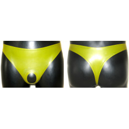 Herren Latex String mit...