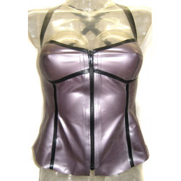 Ladies Latex X Top