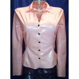 Latex Women Blouse, press...