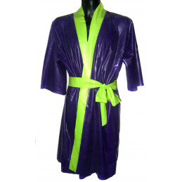 Latex Kurzmantel Kimono für...