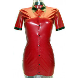 Latex Uniformkleid, UNI...