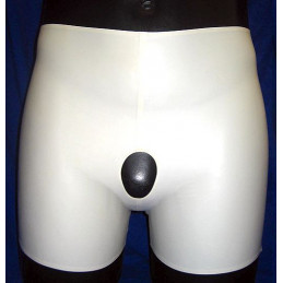 Latex Men Shorts with Front...